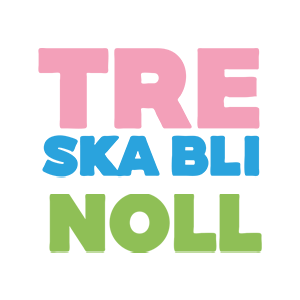 Tre ska bli noll logo